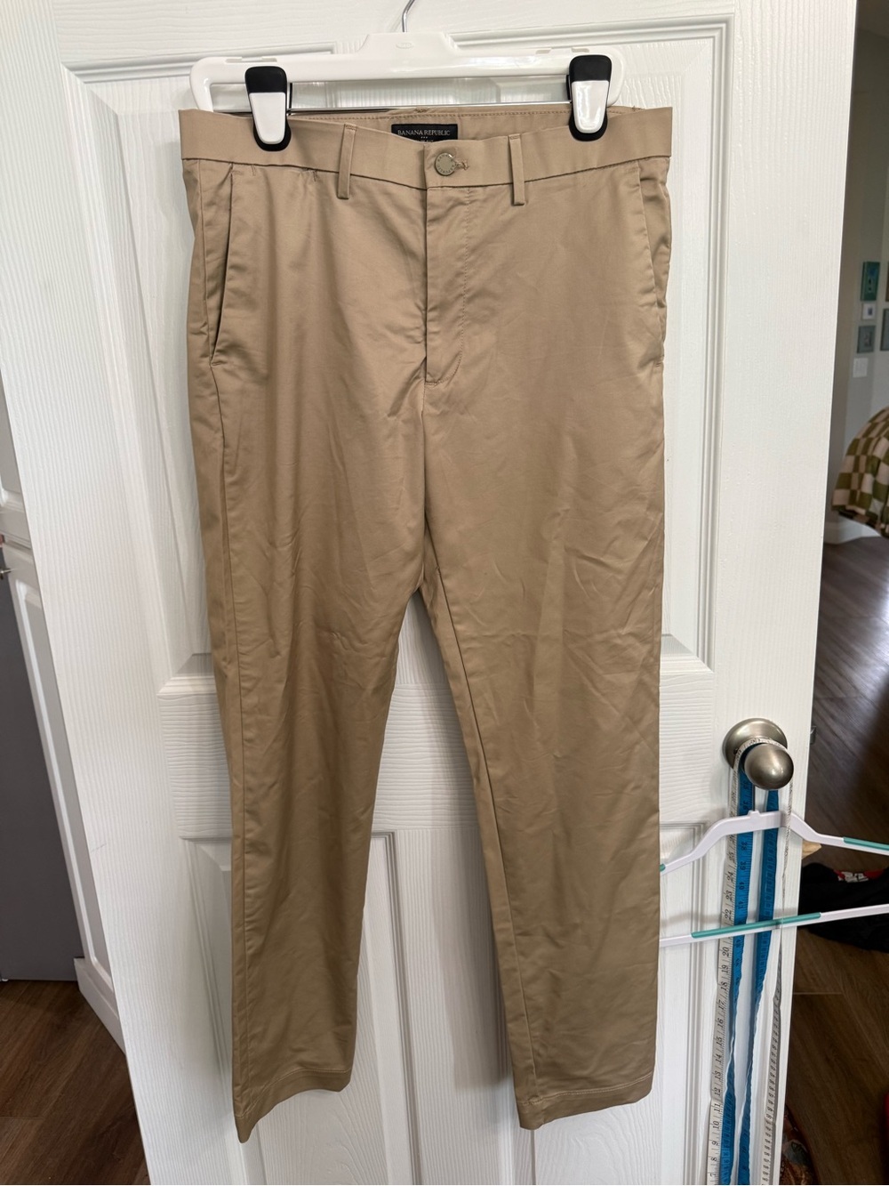 Banana Republic Slim Fit Khaki Chino Pants Men’s 32x32 Beige Preppy Classic
